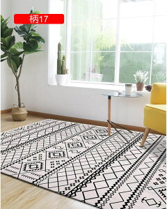 ラグ カーペット 滑り止め付き 1畳 2畳 3畳 フランネルラグ 幾何学 120*160cm 洗える コンパクト ホットカーペット対応 オールシーズン トライアングル柄 おしゃれ かわいい 北欧 ポッ