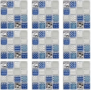 ǎ ͂ 10pcs  K V[ 3D  DIY AeB[N  JtF CN ̂t ǎV[g fUC29 Lb` JE^[ gC C | NX 