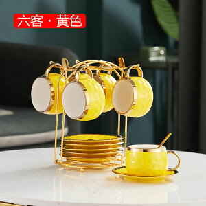 1客/6客セット カップ&ソーサー&匙 ティーセット セラミック ゴールデンリム ウォーターカップ 田園風 食器 コーヒーマグ 来客用 自宅 結婚式 ?影小物 クリスマス アフタヌーンティー 花茶