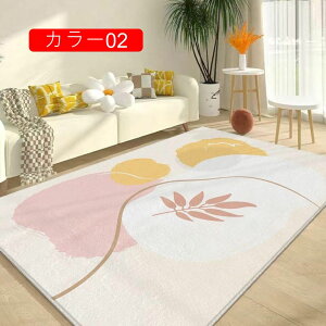 ラグ カーペット 80*160cm 3畳 ラグマット 春夏秋冬用 おしゃれ 北欧 ペルシャ絨毯風 ラグマット 2畳 カラー03 クラシック 花模様 レトロ インテイア リビングラグ モダン 耐摩耗性