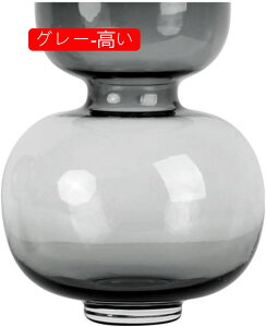 北欧 花瓶 水栽培 造花 ドライフラワー 生け花 一輪挿し フラワーベース ガラス容器 きれい 透明 インテリア レストラン 玄関 民宿 リビング 食卓 飾り瓶 花びん グリーン-低い