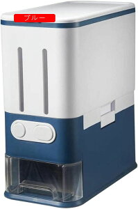 家庭用米びつ 計量米収納ボックス バケット 密閉 拡大 米貯蔵容器 収納ボックス 米タンク キッチン 米粒を保存 穀物ディスペンサー 密閉型 カップ ケース 残量見える 内蔵 防虫/湿気防止/酸