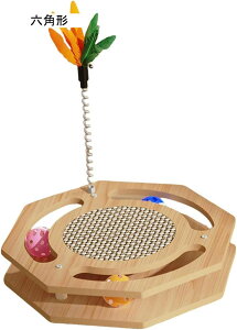 猫用爪とぎ 猫用爪とぎベッド 爪とぎ 家具保護 木製ラウンジ ペットソファ 室内猫用 子猫用 休憩 運動 四角