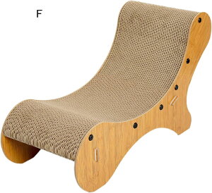 猫スクラッチポストラウンジスクラッチパッドソファベッド猫トレーニングおもちゃ猫スクラッチャー段ボールソファベッド猫家具用キティ研削爪