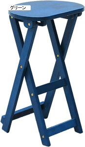 折りたたみスツール 木製折畳みチェア 高い椅子 ハイチェア 家用 カウンターチェア バーチェア 木製品 丸椅子 スツール バー 喫茶店 居酒屋 ダイニングチェア 省スペース コンパクト 白色 29