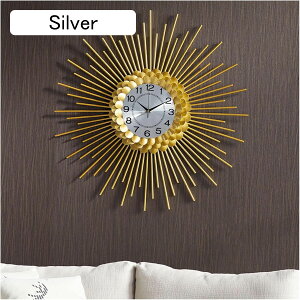 �����I�Ȓb���A�C�A���T���o�[�X�g�n���M���O�E�H�[���N���b�N�A���r���O���[���p�̑�^�T�C�����g�m���e�B�b�N�N�H�[�c�E�H�[���N���b�N�f�R���[�V����Office Cafe Hotel�ASilver�A60CM