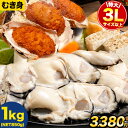 セール 賞味期限2026年2月1日 広島産 大粒 牡蠣 3Lサイズ 1kg (解凍後850g) 大粒 送料無料 冷凍 牡蠣 海鮮 シーフード…