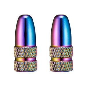 SUPACAZ (XpJY) Valve Capz ouLbv ] (Oil Slick)@Presta Valve ICXbN ou t`