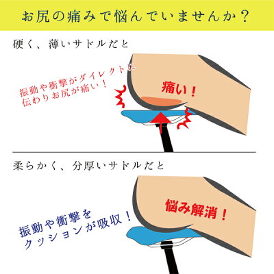 【あす楽送料無料】GORIXゴリックス自転車サドル|サドルクッションママチャリクロスバイクロードバイクマウンテンバイク自転車デザイン穴あき柔らかいお尻痛くないやわらかい痛くない交換GX-C19