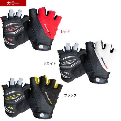 【あす楽】GORIXゴリックス自転車指切りグローブ肉厚GELパッドメッシュ夏用グローブ薄手(709)