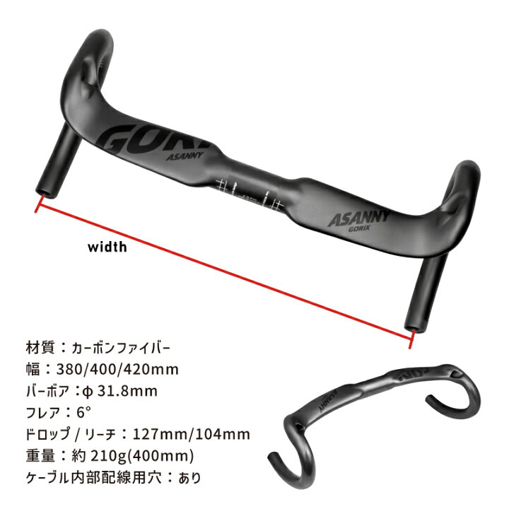 楽天市場】【あす楽 送料無料】GORIX ゴリックス エアロハンドル 