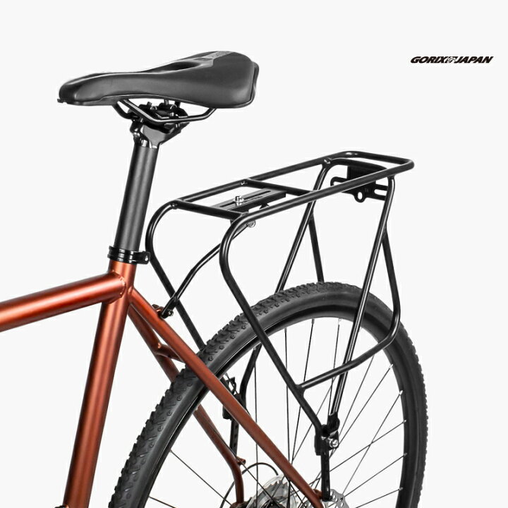 GORIX ゴリックス リアキャリア 荷台 自転車 バネ キャリア ロード 