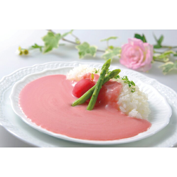 楽天市場 Tvで紹介 人気 ピンクカレー 華貴婦人のピンク華麗 カレー 1箱 0g あさイチ 鳥取人のごっつおう市場