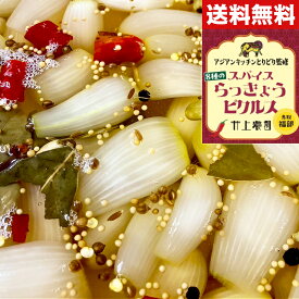 1000円～送料無料★鳥取産 スパイスらっきょうピクルス 鳥取産らっきょう 1袋あたり100g スパイス入り トッピング 付け合わせ 手作り 漬け物 アジアンキッチンとりどり監修 ポイント消化 マラソン 鳥取特産 クリックポスト