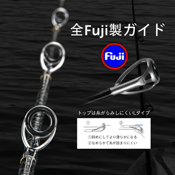 楽天市場】Goture POLLUX 二代目 スロージギングロッド グリップ脱着式 