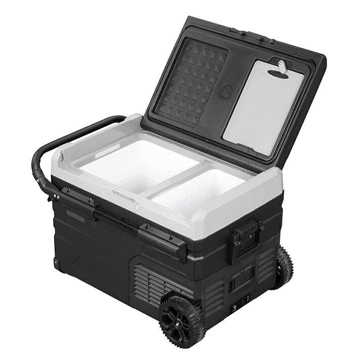 楽天市場】クーポン発行中♪送料無料 Goture 45L 車載冷蔵庫 【2室独立  