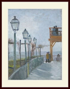 �S�b�z�E�uTerrace and Observation Deck at the Moulin de Blute-Fin, Montmartre�v