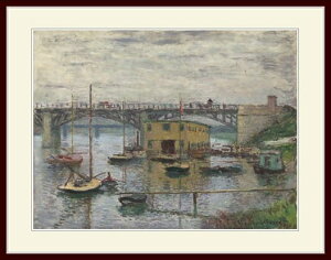 lEuBridge at Argenteuil on a Gray Dayv