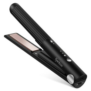 Ryanboo�R�[�h���X�w�A�A�C�����y145g���y�ʁE3�i�K���x�����E�}�����M�zUSB�[�d���w�A�A�C�����R�[�h���X�~�j|�R���p�N�g�E�����^�сE�O���p|2way�EMAX200°C�E�|�[�`�t(�u���b�N)