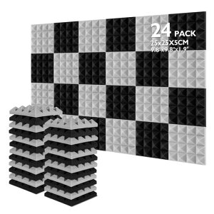 �z����25*25*5CM(24�����ƃO���[)AGPTEK�z���p�l���z���{�[�h�z���΍���������h�����������y�툳�k��ԏo�׋z���V�[�g