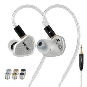 KEFINE Klean SV �L���C���z�� 10mm DLC�U������ IEM 3��ނ̌����������m�Y�� ���������_�C�J�X�g➑� �l�W�Œ�݌v ���ϋv�� 0.78mm 2Pin ���P�[�u���Ή� 108�c�⃁�b�L�P�[�u�� Hi-Fi ���X�j���O