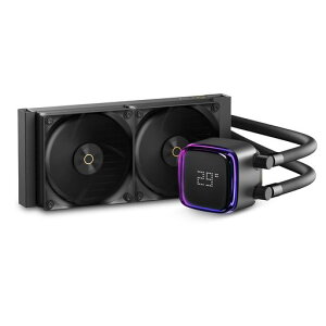 Ocypus Iota L24 BK �ȈՐ��� 240mm CPU�N�[���[ ���x�\���t��,280W TDP�A����FDB�É� PC�t�@���A�����׍�ƑΉ�