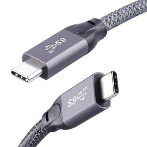 QCEsUSBC-USBC�P�[�u��1.5m�AUSBC3.2Gen2�P�[�u��20Gbps100W�A4K�r�f�I�f�B�X�v���C�����PD�����[�d��Thunderbolt3/4�AiPhone15ProMax�AMacBook