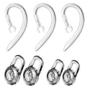 VSuRing �C���[�s�[�X S/M �C���[�t�b�N 5/6/7mm 360�x��] �V���R���� PLANTRONICS Poly M70 M90 �v�����g���j�N�X Explorer 500 �� �u���[�g�D�[�X�w�b�h�Z�b�g�p Bluetooth