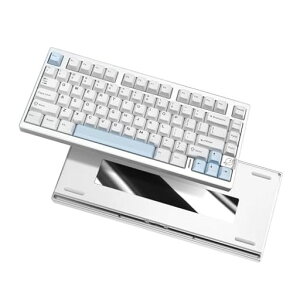 YUNZIIAL75PRO80�L�[�Q�[�~���O�L�[�{�[�h���J�j�J���L�[�{�[�h���C�����Xbluetooth/2.4G/�L��3���[�h�A���~���z�b�g�X���b�v�Ή�PBT�L�[�L���b�v�K�X�P�b�g�}�E���gRGBMac/Win�p�Z�K�F�؎擾