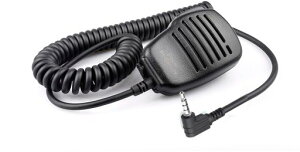 八重洲無線1ピン4極L型用防水型スピーカーマイクFT1XDFT1DFT2DFT-60FT-70DVX-1VX-2VX-3VX-8GPK310D対応プラネットPL-SM02YL