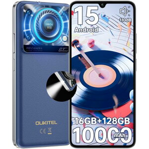 [Android15SIMt[X}z{]OUKITELC6010000mAheʃobe[X}zVt[110dB̃Xs[J[6.88HD+90HztbV[gAhCh15X}z