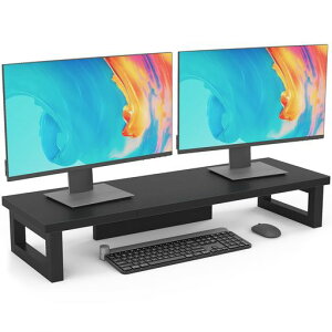 ���j�^�[�� ��� ���j�^�[�X�^���h �p�\�R���� 2�i ��91cm ����11cm �ؐ� �f���A�����j�^�[�� �f�B�X�v���C�X�^���h �L�[�{�[�h���[ �ω׏d50kg �v�����^�[/pc/�^�u���b�g�p�\�R���ɓK�p(�u���c