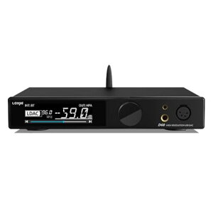 LOXJIED60�t���o�����XDACDA�R���o�[�^�[&�w�b�h�z���A���v��̌^�t���b�O�V�b�vDAC�uES9039MSPRO�v����/Bluetooth