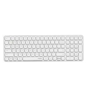 RAPOOE9350L�L�[�{�[�h���C�����X�����[�d��US�z��É�4��f�o�C�X�����ڑ��\�e���L�[�t�������^�C���W�P�[�^���C�g�t��90���Ԃ̃o�b�e���[����99�L�[�L�[�{�[�hWindows/Mac/Linux/Chrome�Ή�