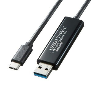 �T�����T�v���C �h���b�O&�h���b�v�Ή�Type-C�����N�P�[�u��(Mac/Windows�Ή�) KB-USB-LINK5
