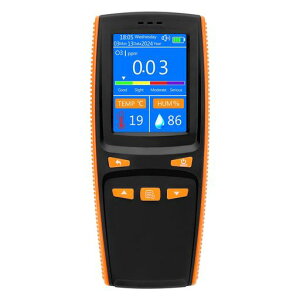 �y2026�N�V�^�z�����x�I�]���Z�x�����0-50ppm�f�[�^�ۑ�4000��Type-C�o��(CSV�`��)�Ή��f�W�^��O3���m��I�]��/���x/���x/AQI��������USB�[�d�����@�\�n���f�B�^�C�v���[�P�[�X�t