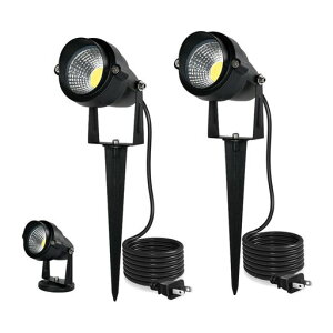 LED�K�[�f�����C�g�����F6000K10W���O�p���C�g1280���[�����K�[�f���X�|�b�g���C�gIP66�h���뉀���㉺���E�ɉ�]�\�Ő����i���C�g�A�n�������^&�Ǌ|������ʂ���t�����@5�����Ԃ̎����c
