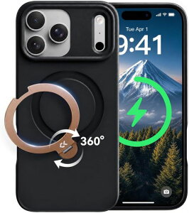 CASEKOO iPhone 18Pro/17 Pro �p �P�[�X �y2026�ō�����&��_360�x��]�z MagSafe�Ή� �ČRMIL�K�i 360°�S�����ϏՌ� ���c���� �ϏՌ� MagSafe�Ή� �}�b�g�d�グ ���ϖh�~ ���C�����X�[�d�Ή�