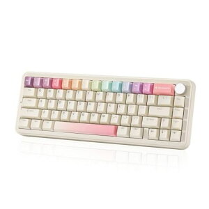 YUNZIIB6865%���C�����X���J�j�J���L�[�{�[�h�Q�[�~���O�L�[�{�[�hBT5.0/2.4GHz/�L���z�b�g�X���b�v�Ή��K�X�P�b�g�L�[�{�[�hRGB�o�b�N���C�gWin/Mac�p�Z�K�F�؎擾(�x�[�W���~���N���j�AV2�X�C�c