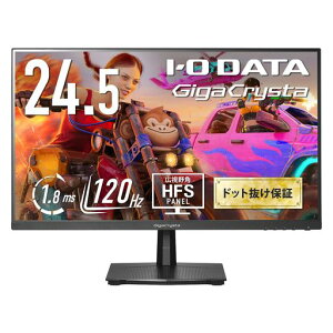 IODATAQ[~Oj^[24.5C`GigaCrysta120HzHFSplubNP_ۏؑΉ(HDMI/DisplayPort/VESAΉ/`gp/yT|[g/{[J[/P_ۏ)EX-GD251SH