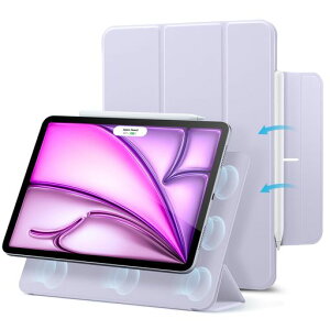 ESRiPadAir13�C���`�P�[�XM4/M3/M2(2026/2025/2024)iPadPro12.9��6/5/4����(2022/2021/2020)�Ή��}�O�l�b�g�z���O�܂�X�^���h�X�����݌vPencil