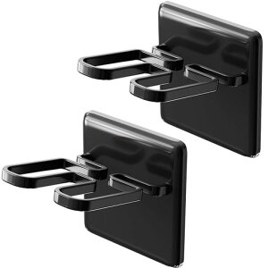 Ditfook【2個セット】マグネット歯ブラシホルダーシェーバーホルダー磁石収納ドリル不要取り付け簡単ステンレス鋼浴室洗面所洗面台ユニットバス電動歯ブラシ髭剃りカミソリ歯磨きドラ…