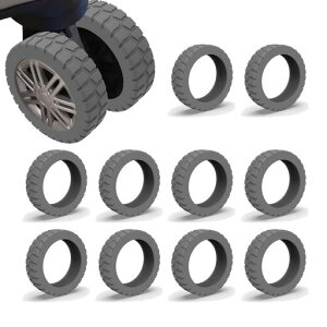 [YFFSFDC]�L���X�^�[�J�o�[�X�[�c�P�[�X10�Z�b�h�V���R�����ԗփJ�o�[�L�����[�P�[�X�^�C���J�o�[�ו��ی�n�ʕی쏝�h�~�����ጸ����h�~����~�ߎԗ֕ی�p���s�p�i(�O���[)