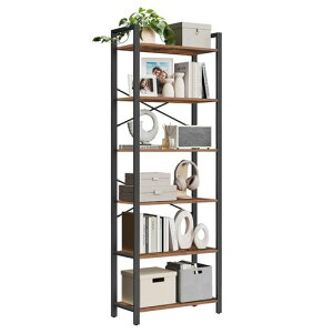 VASAGLE�X�`�[�����b�N�I�[�v�����b�N6�i���[���b�N�I�[�v���V�F���t�ؖړV�X�`�[���r��66x���s30x����186cm�ω׏d90kg�g���ȒPLLS062B01