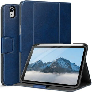 auauaiPadMini7�P�[�X(A17Pro2024��7����)iPadmini6�P�[�X(2021��6����)8.3�C���`Pencil�z���_�[�ƃ|�P�b�g�t�����p�x�X�^���h�}�O�l�b�g�J�I�[�g�X���[�v�Ή�(�u���[)