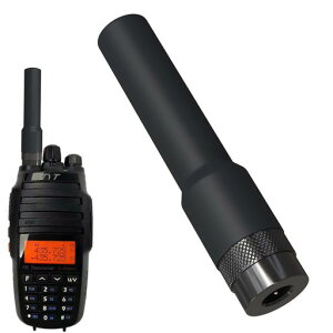 SF20無線機アンテナSMA-オスコネクター高利得デュアルバンド(U/V)約7cm16.1g軽量・ミニ・ソフト・シリコン・ポータブル