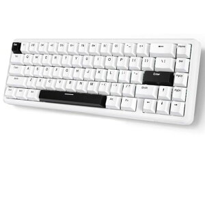 ATTACK SHARK X65HE ���s�b�h�g���K�[ ���C�� �Q�[�~���O�L�[�{�[�h 65% �L�� 8KHz�|�[�����O���[�g 0.01mm RT���x 0.125ms��x�� Snap Tap QMK�Ή� RGB�o�b�N���C�g �z�b�g�X���b�v
