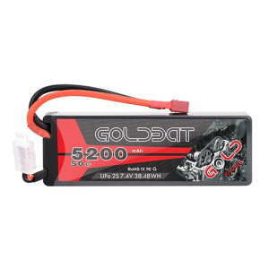 GOLDBAT|obe[RCobe[5200mAh2S7.4V50Clipoobe[RCJ[wRv^[WRJ[[VOJ[n[hVFDeansvOt