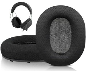 SOULWIT���b�V���d�l�C���[�p�b�hforRazerBlackSharkV2/BlackSharkV2Pro(V2Pro2023�܂�V2HyperSpeedWireless�ɑΉ����Ȃ�)�w�b�h�Z�b�g�p�p�b�h����