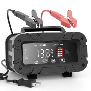 VOLTSTAR �o�b�e���[�[�d�� �� �o�C�N 12V 20A �o�b�e���[�`���[�W���[ 24V �p���X�[�d�� �X�}�[�g�[�d�� �p���X�C��